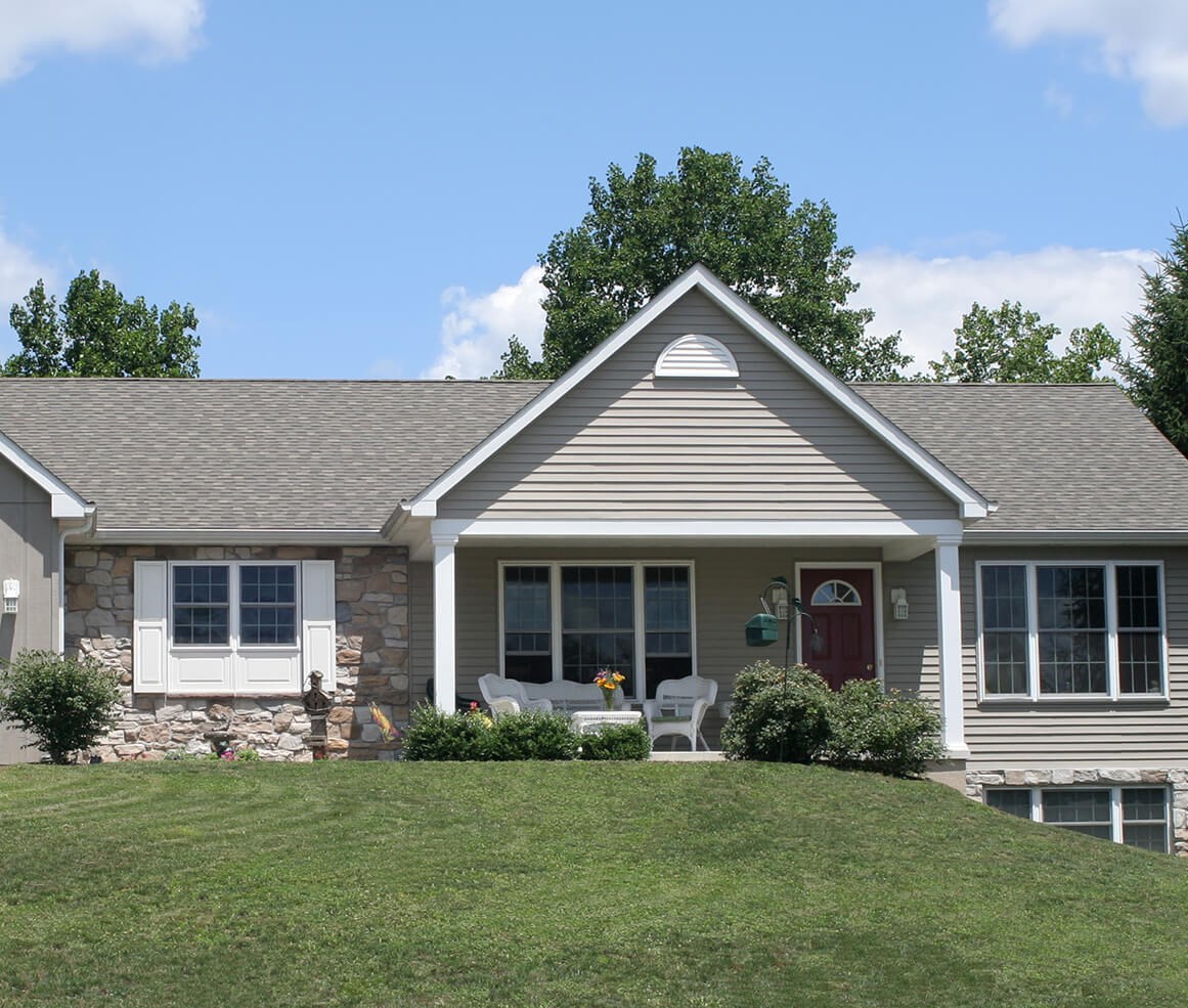roof replacement on a home in Fairview Park